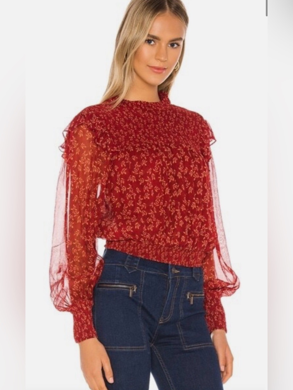 Free People Roma Blouse